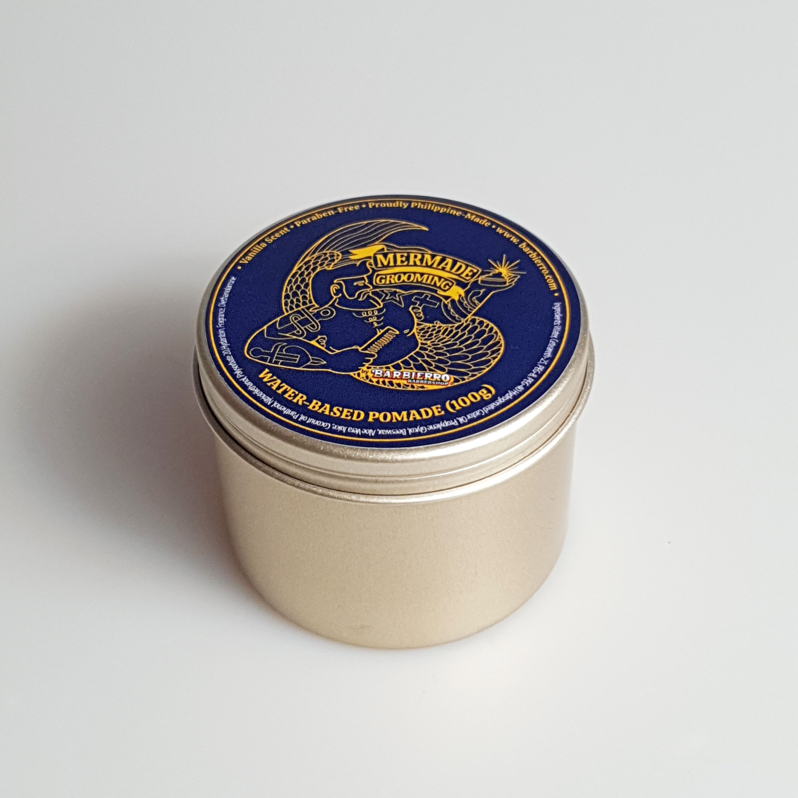 Water-Based Pomade, 100g - Mermade Grooming by Barbierro