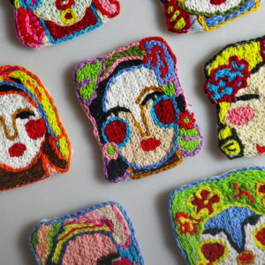 Bidibidi "Caras" Handmade Brooches