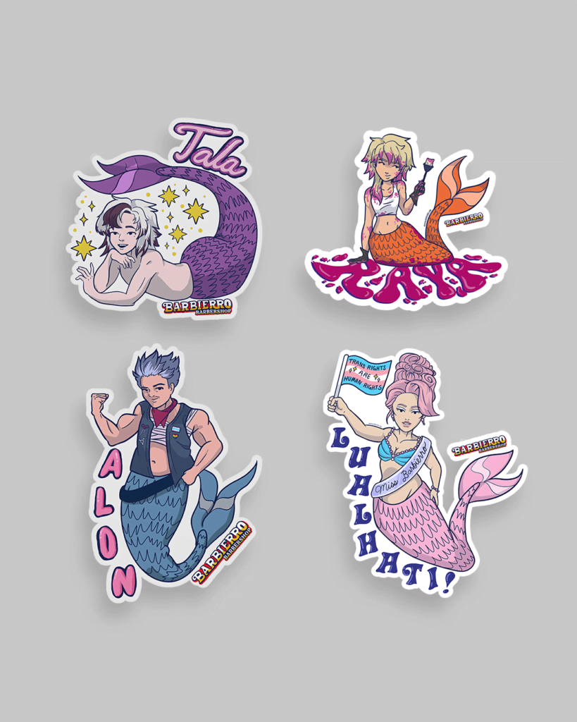 Barbs' Siblings Sticker Piece (Individually Sold)