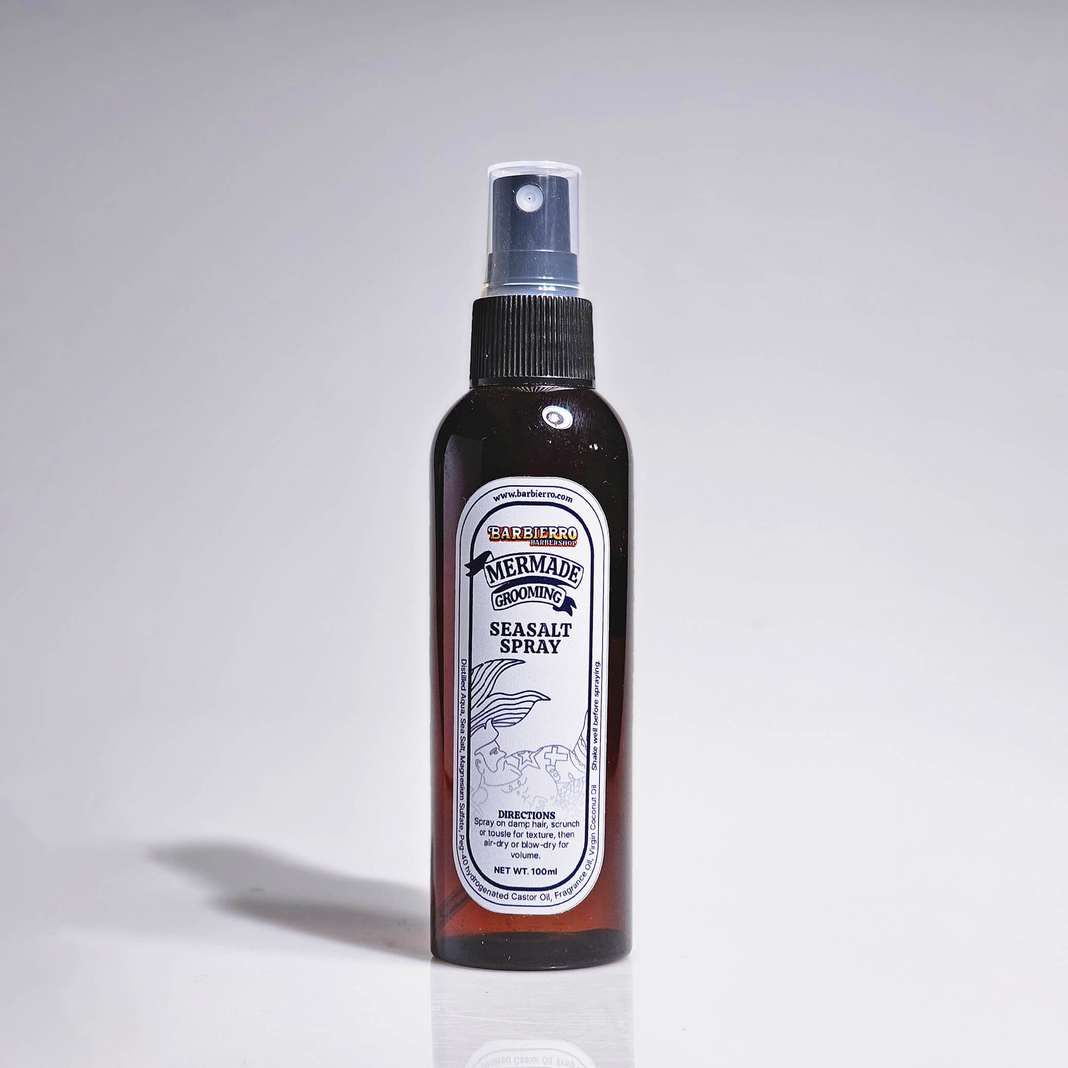 Seasalt Spray, 100ml - Mermade Grooming by Barbierro Barbershop